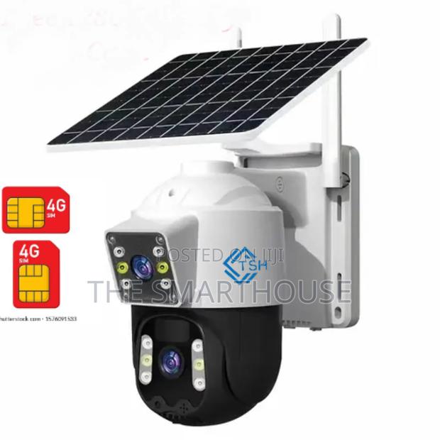 TSH- Solar 4g Dual CCTV Camera ( Free 256g Memory Card) photo 3