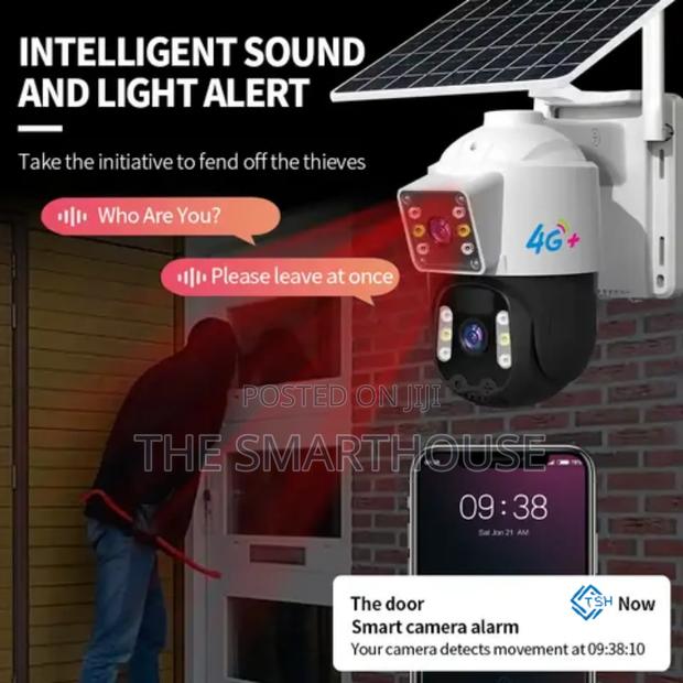 TSH- Solar 4g Dual CCTV Camera ( Free 256g Memory Card) photo 4