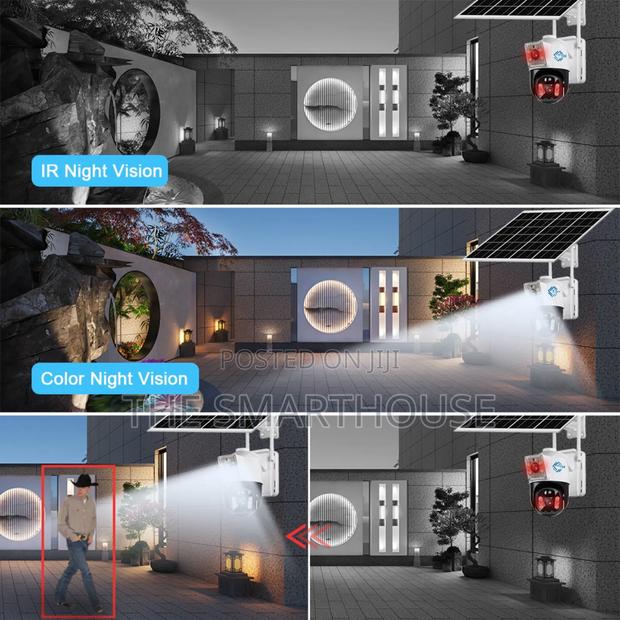 TSH- Solar 4g Dual CCTV Camera ( Free 256g Memory Card) photo 6