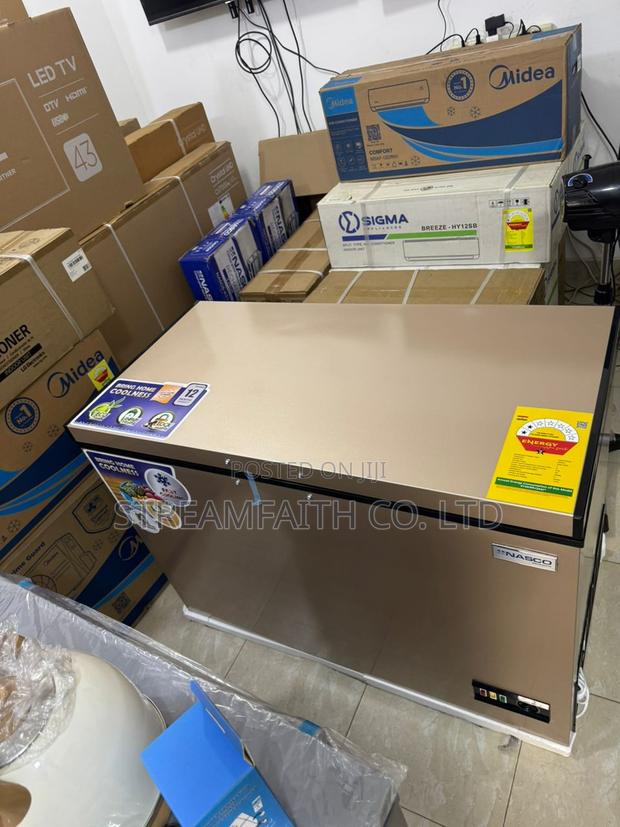 Nasco Direct Cooling 318ltr Gold Colour Chest Freezer
