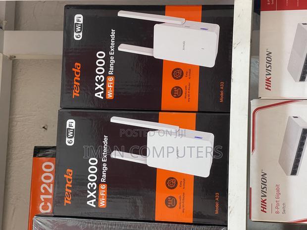 Tenda Ax3000 Wifi-6 Range Extender Dual Band