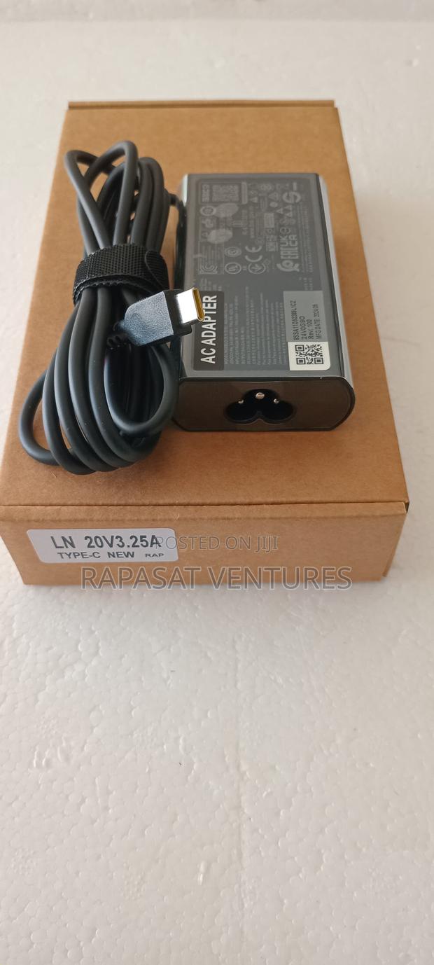 Lenovo 20v 3.25a 65w Type C Adapter - Original · Photo 4