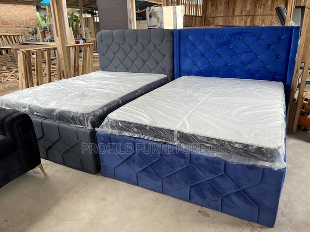 Chic Double Bedframe And Mattress// Luxurious And Durable photo 3