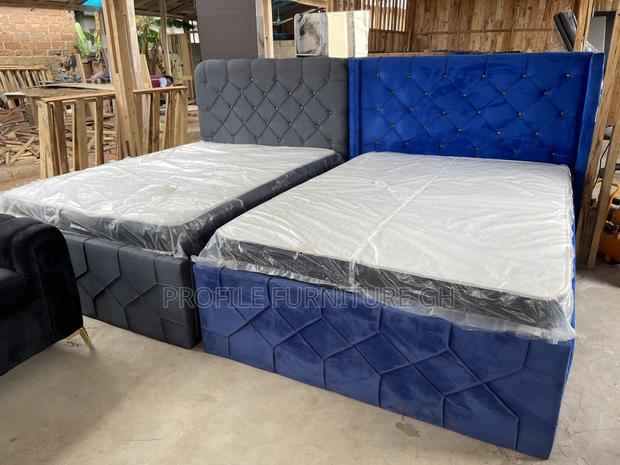 Chic Double Bedframe And Mattress// Luxurious And Durable photo 2