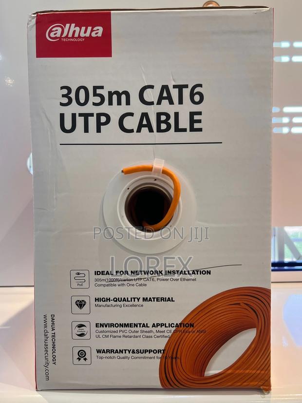 Dahua Cat6 Cable 305m Cca Mixed Copper Pfm922i-6un-C Utp · Photo 3