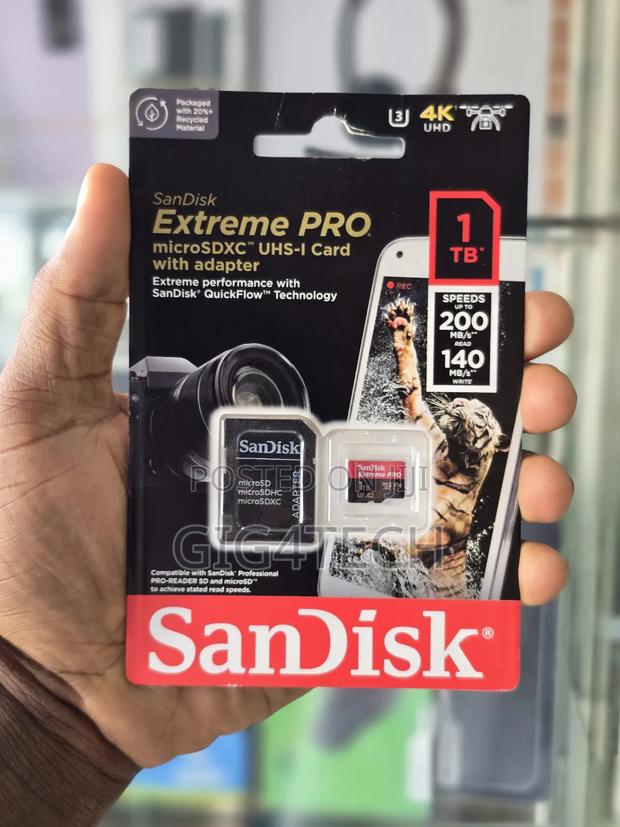 Sandisk Extreme Pro 1tb 200mbps Micro Sd Card · Photo 2