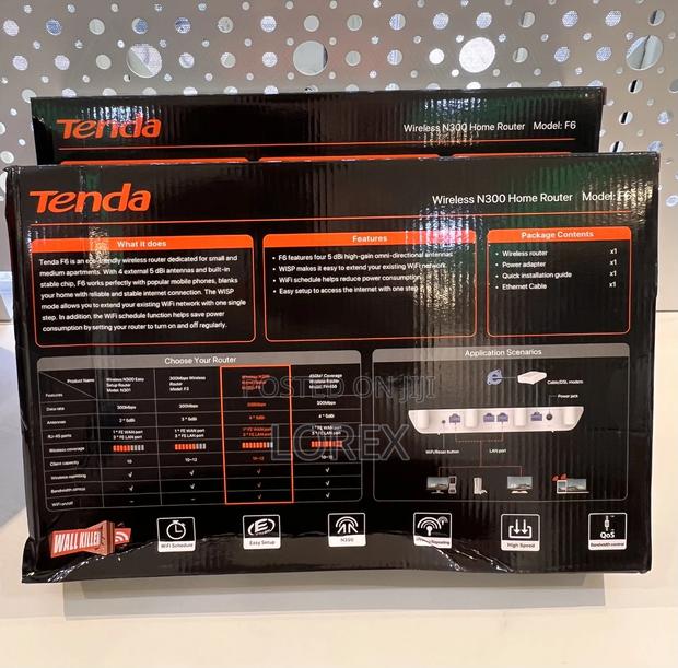 Tenda F6 Wireless N300 Router Broadband · Photo 4
