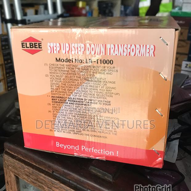 Elbee 1000w Step Up/Step Down Transformer photo 3
