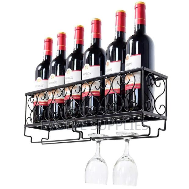 Rectangular Wine Bottle Rack