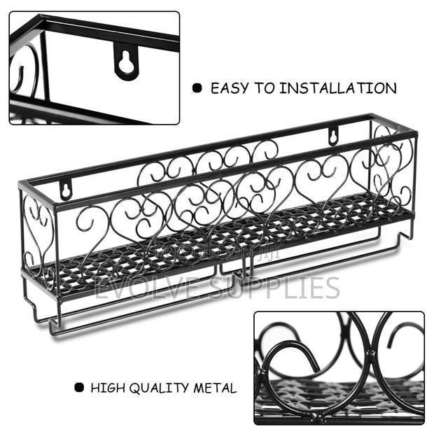 Rectangular Wine Bottle Rack photo 2