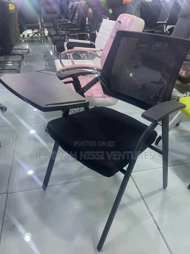 Black Student Chair With Tab