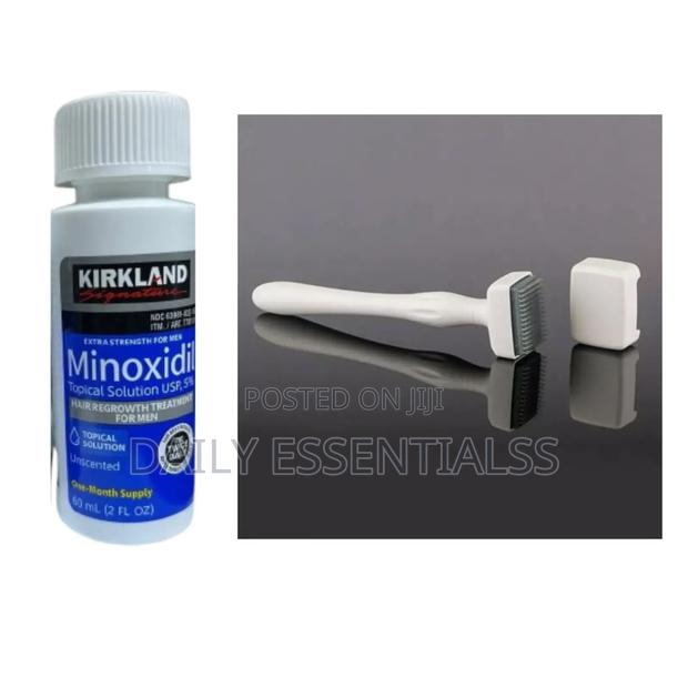 Derma Stamp With Kirkland Minoxidil Combo for Hair Growth · Photo 2