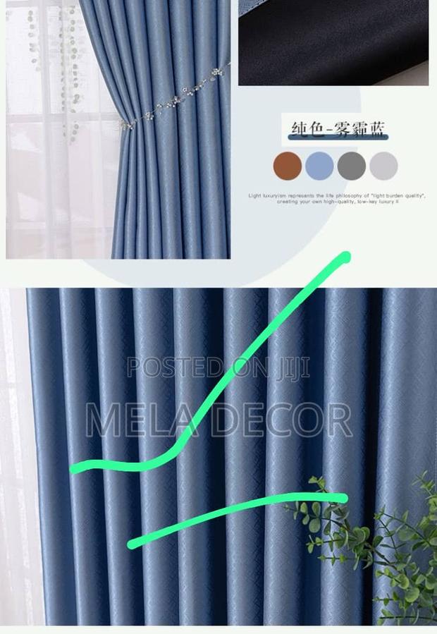 100% Premium Cotton Blackout Curtains photo 9