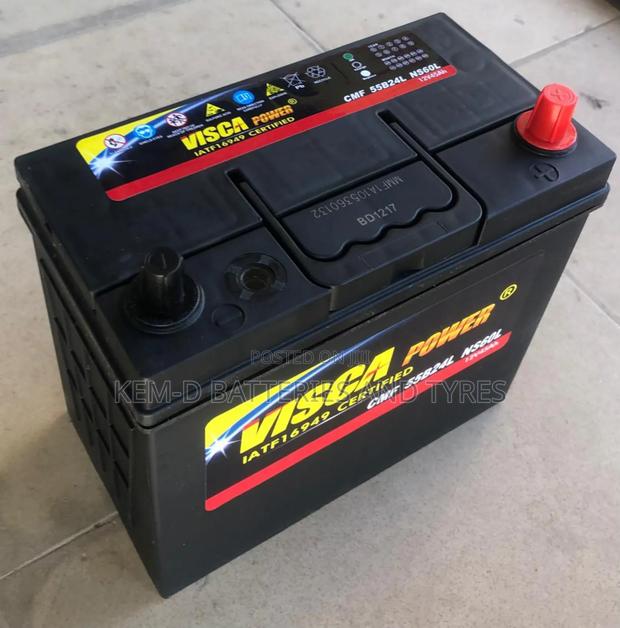 13 Plates Visca Battery Honda Type Ns60l 45ah _ Free Delivery photo 2