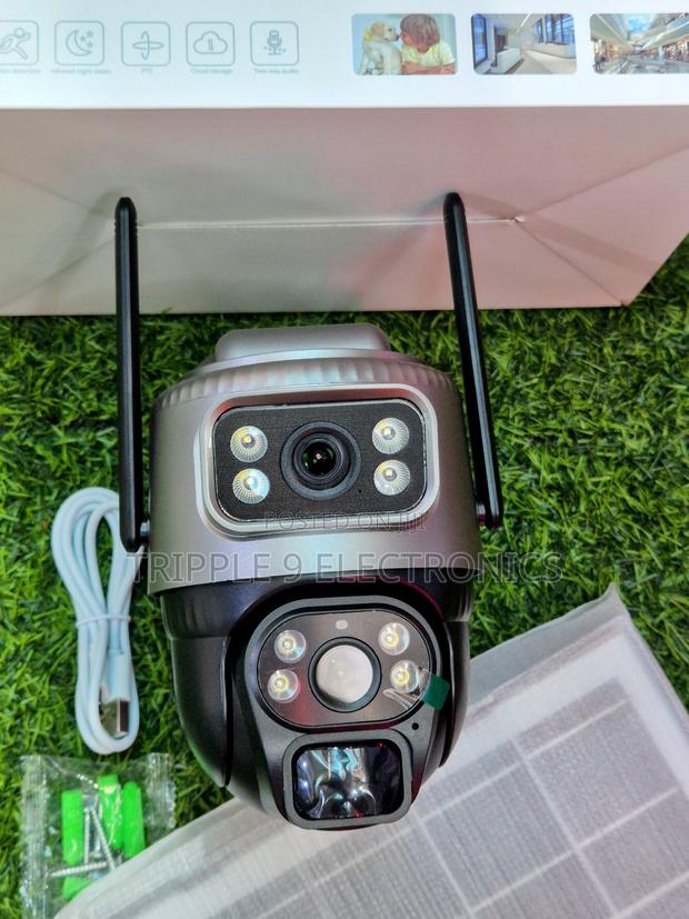 4g Full Hd Smart Solar CCTV Camera (Dual Lens) · Photo 3