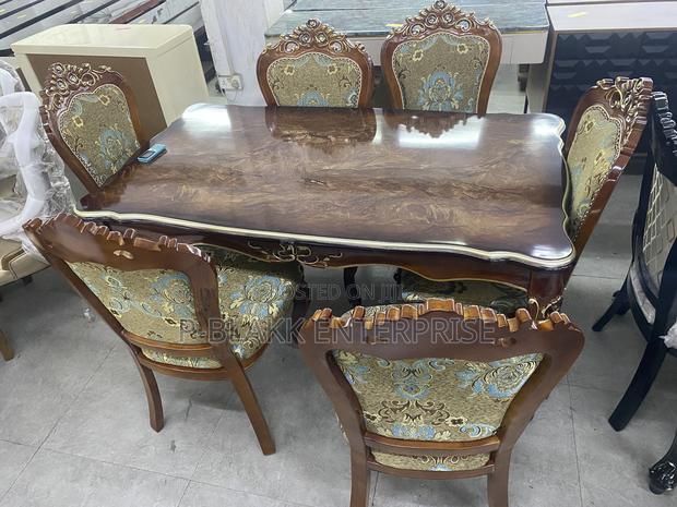 Executive Royal Wooden Dining Table Set · Photo 3