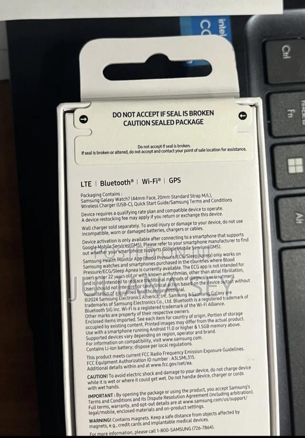 Original Samsung Watch 7 photo 2