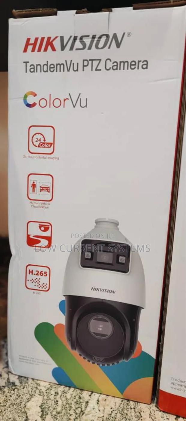 Tandemvu 2mp + 2mp 25x Colorvu Ir Acusense Network Speed Dome PTZ Cam · Photo 1