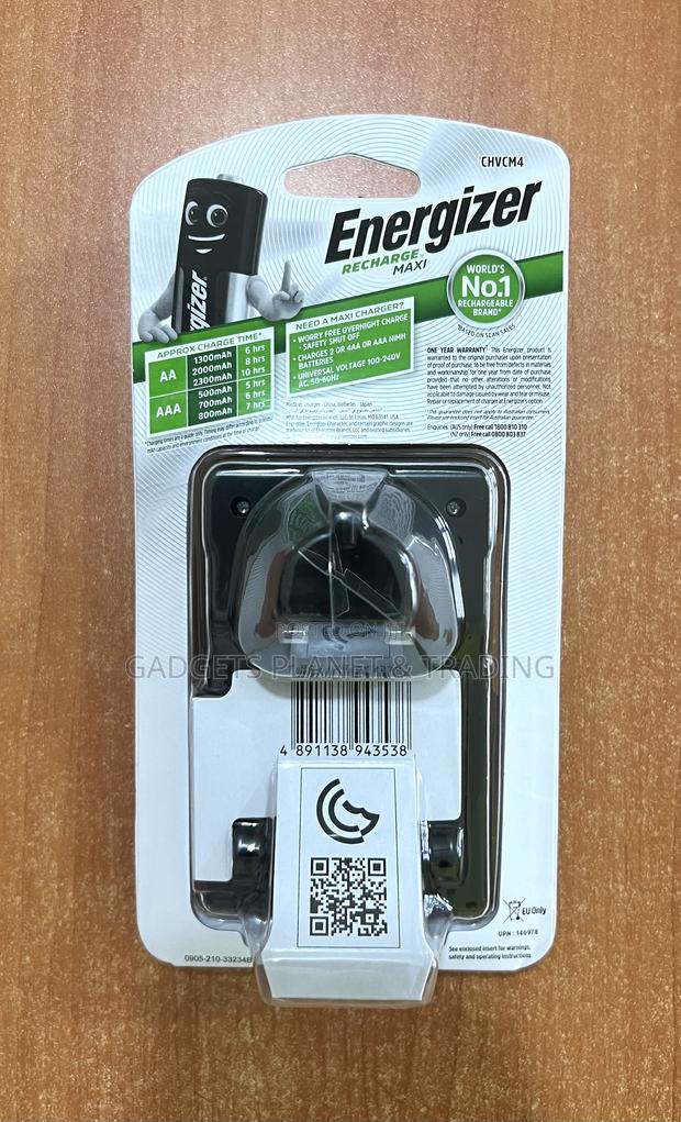 Energizer Maxi Recharge 4 Way Charger With 4pcs of Aa Batery · Photo 4