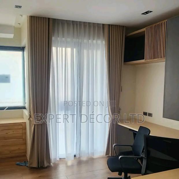 Perfect Curtain Drapes Installed at Pokuase Acp photo 4