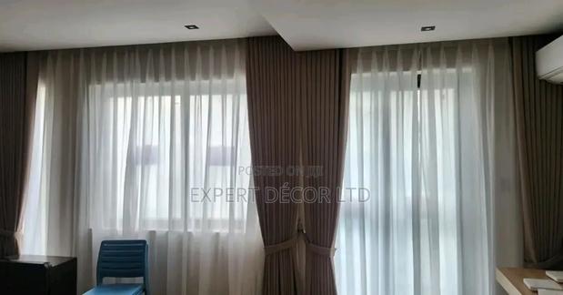Perfect Curtain Drapes Installed at Pokuase Acp