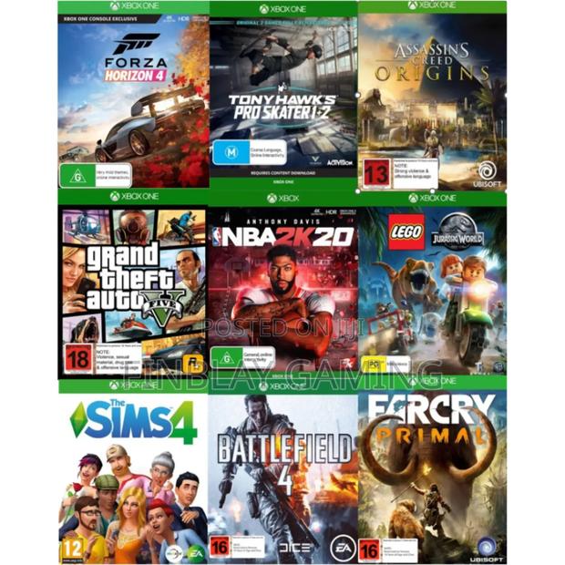 6 Package Games for Xbox