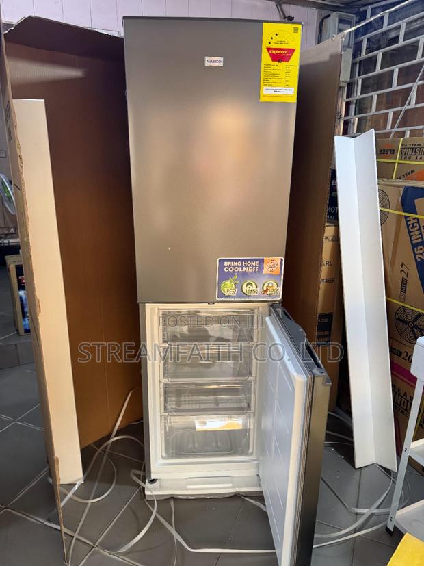 Nasco 258 L Double Door Bottom Mount Refrigerator (Nasd2-30