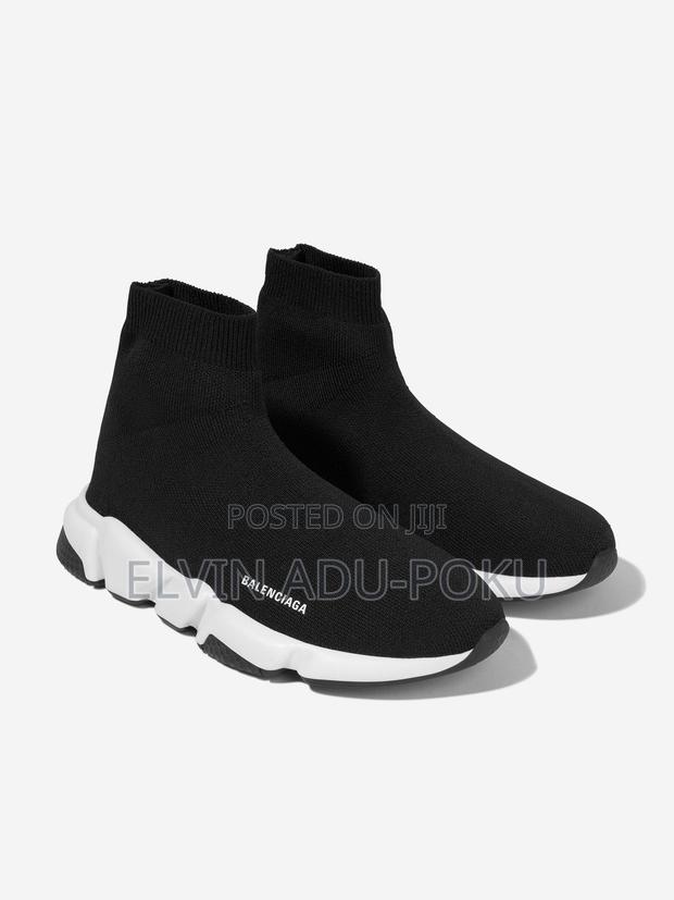 Balenciaga Knit Speed Trainer “ Black / White” · Photo 3
