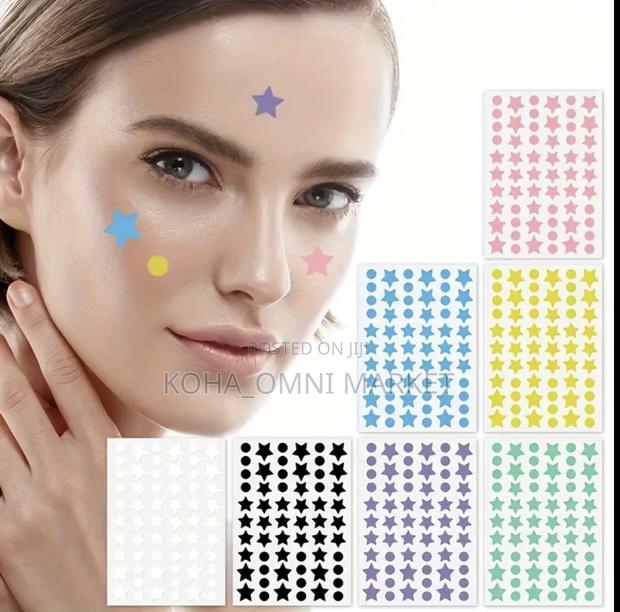 5pcs Hydrocolloid Pimple Patches (Coloured Stars) · Photo 4