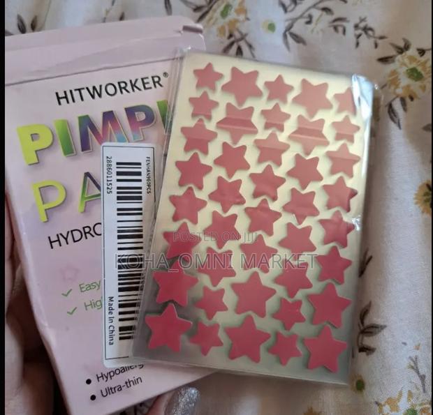5pcs Hydrocolloid Pimple Patches (Coloured Stars) · Photo 3