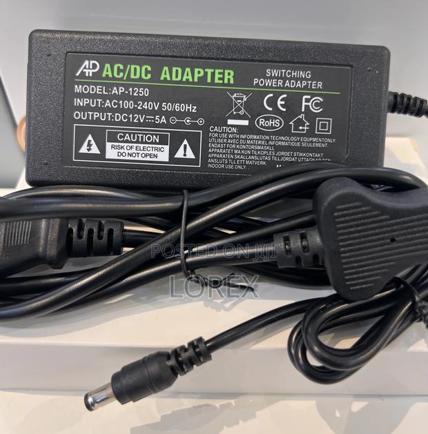 12v 5a Adapter Universal Adapter 5amps With Power Plug