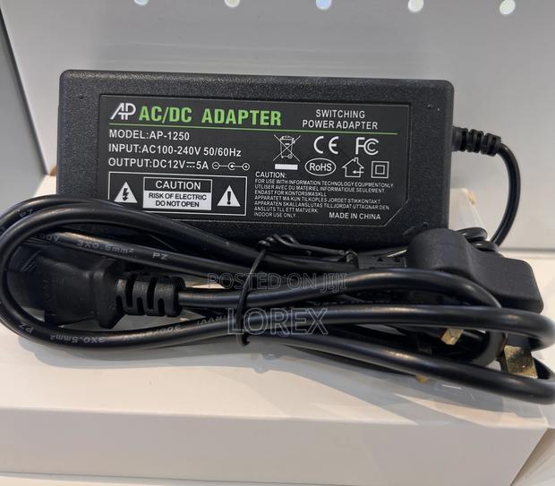 12v 5a Adapter Universal Adapter 5amps With Power Plug photo 2