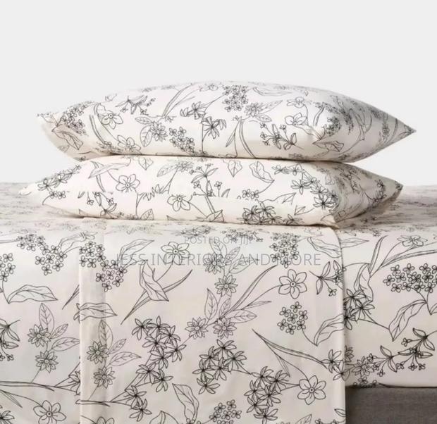 Bedsheets Set(Rust Floral)