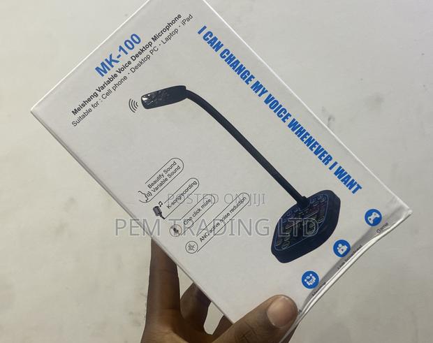 Mk -100 Meisheng Variable Voice Desktop Microphone photo 2