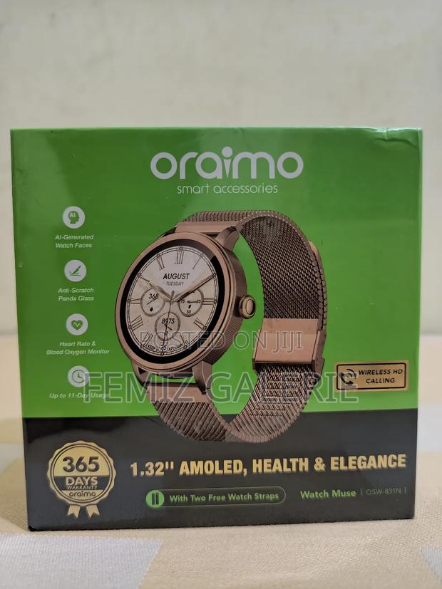 Oraimo Watch Muse 1.32” Amoled Ip68 Smart Watch · Photo 4
