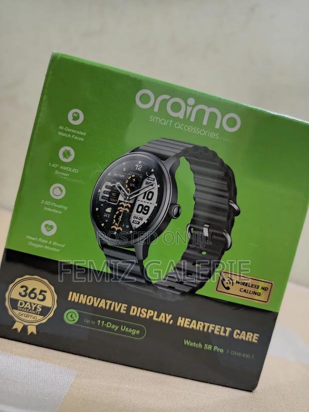 Oraimo Watch 5r Pro 1.43" Amoled 2.5d Smart Watch · Photo 4