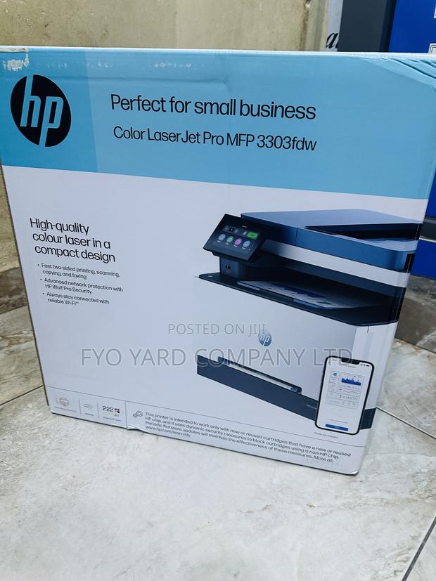 Hp Laserjet Mfp 3303fdw Wireless Black White Printer · Photo 2