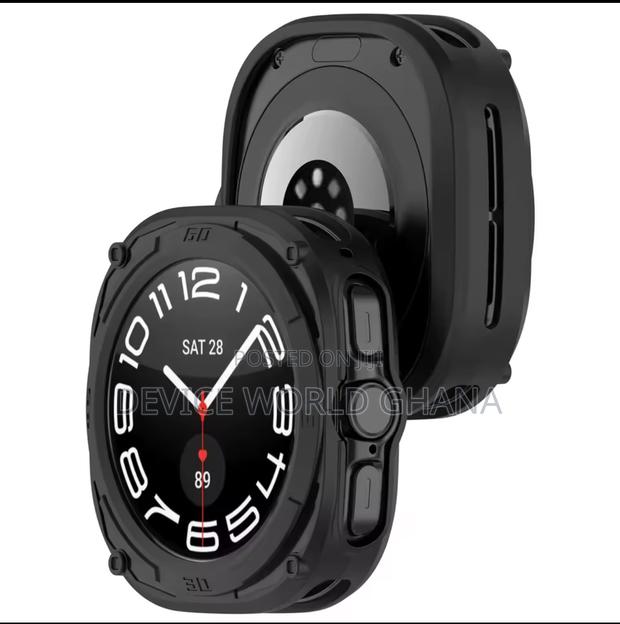 Silicone Bumper Case for Samsung Watch 8 Ultra and 7 Ultra 47mm