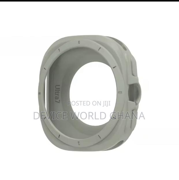 Silicone Bumper Case for Samsung Watch 8 Ultra and 7 Ultra 47mm photo 4