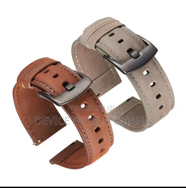 Uthi Leather Strap for Samsung Watches Fossil Oriamo Huawei photo 4