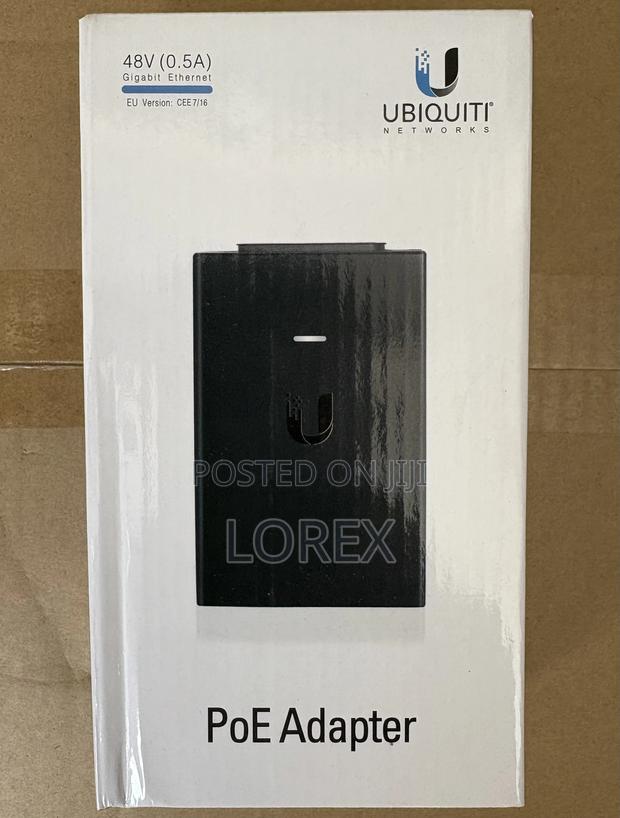 Ubiquiti Poe Adapter 48v Poe-48-24w-G+Gigabit Lan Port · Photo 3