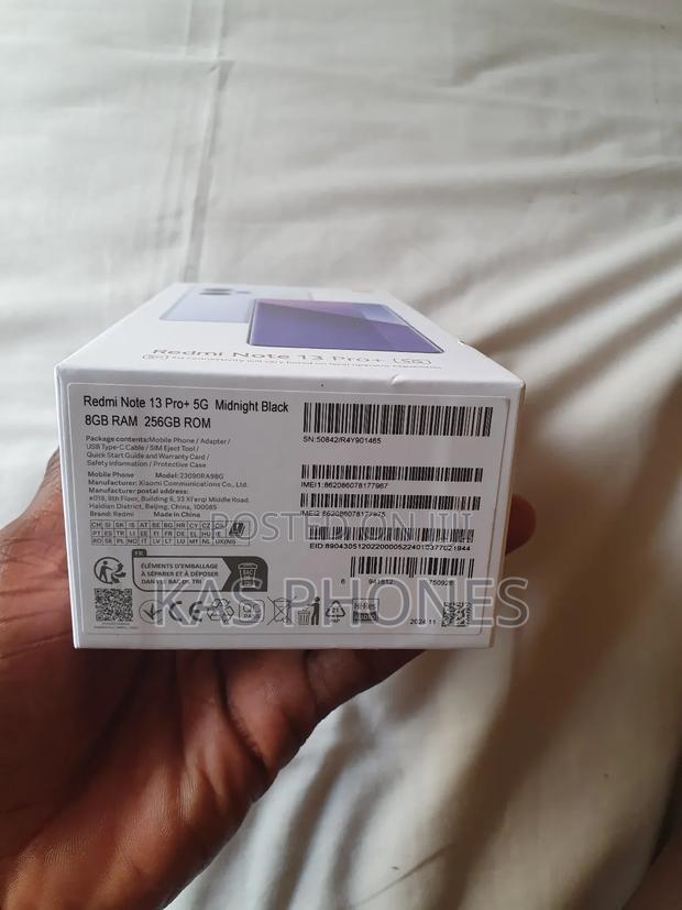New Xiaomi Redmi Note 13 Pro+ 256 GB Black photo 2