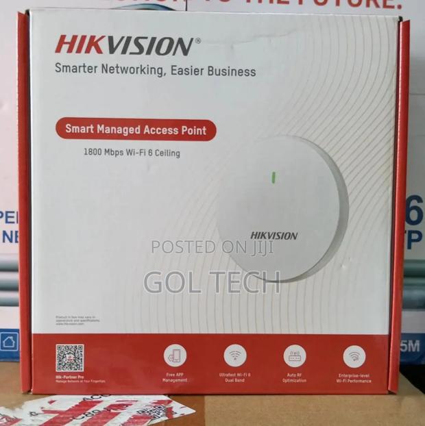 Access Point Smart Managed Ap 1800mbps Wifi 6 Hikvision · Photo 3