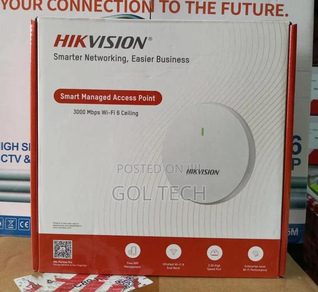 Access Point Smart Managed Ap 3000 MBPS Wifi 6 Hikvision · Photo 3