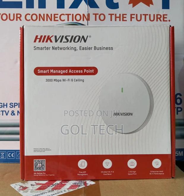 Access Point Smart Managed Ap 3000 MBPS Wifi 6 Hikvision · Photo 4
