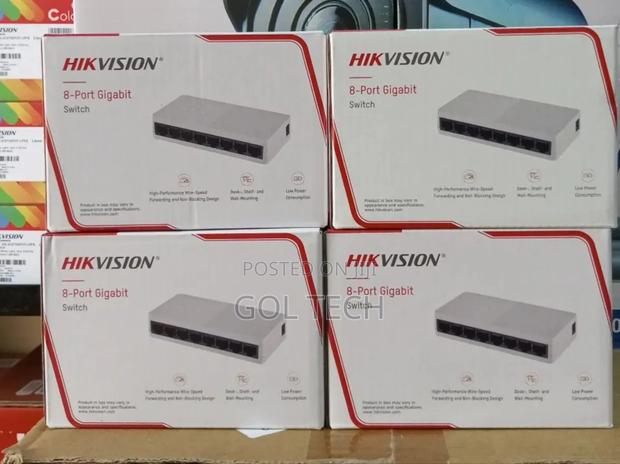 8port Gigabit Desktop Switch Hikvision Ds-3e0608d-O · Photo 4