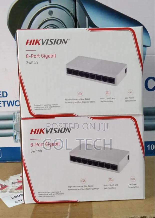 8port Gigabit Desktop Switch Hikvision Ds-3e0608d-O · Photo 3