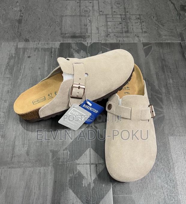 Birkenstock Boston Suede Clogs · Photo 3