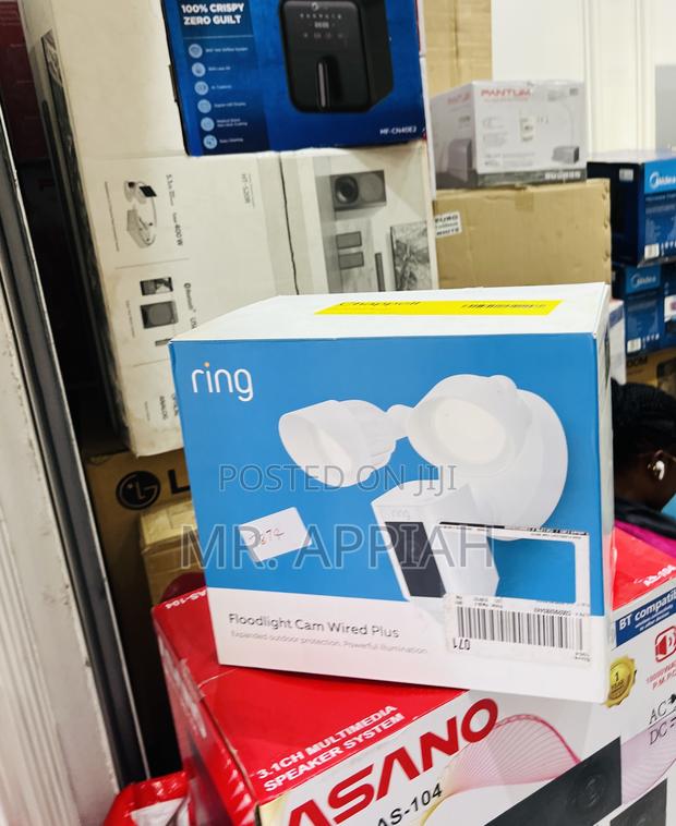 Awesome Ring Floodlights Security Cam Wired Plus(White) · Photo 2