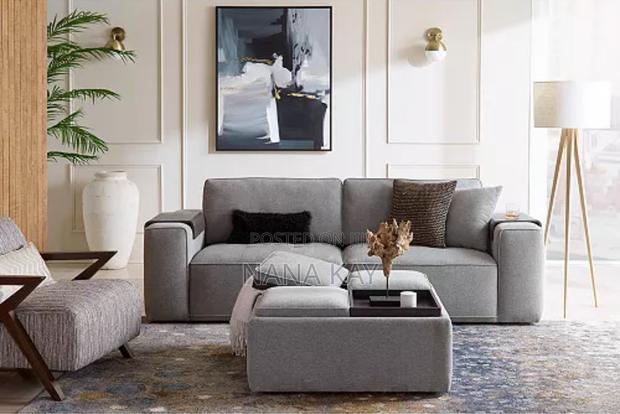 Nycolle 6-Pc. Modular Fabric L-Shape Sectional Chair photo 4